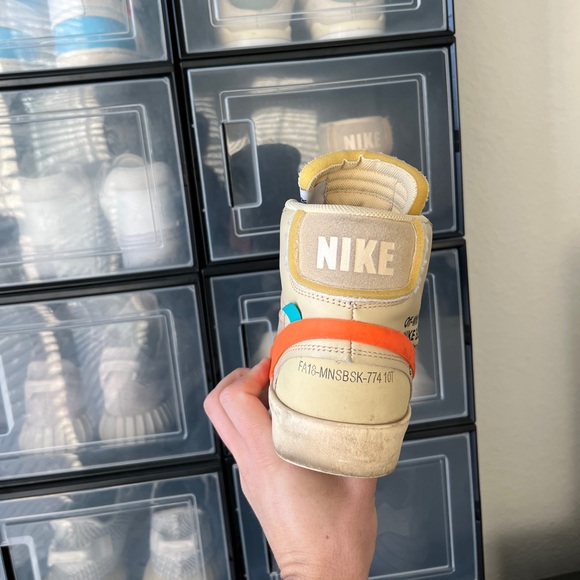 Off White Nike Blazers - Picture 4 of 5